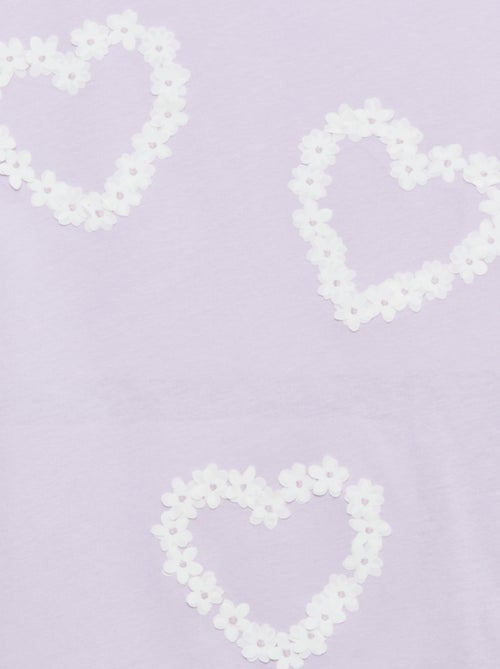 T-shirt à manches courtes avec animation - Kiabi