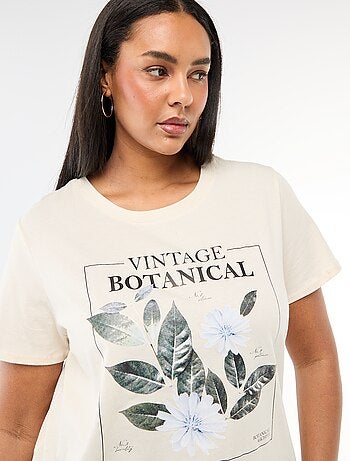 T-shirt à manches courtes avec imprimé