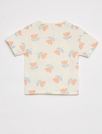 T-shirt à manches courtes avec imprimé