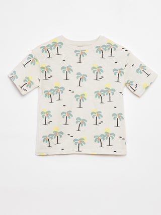 T-shirt à manches courtes avec imprimé