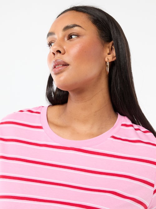 T-shirt à manches courtes avec imprimé - Kiabi