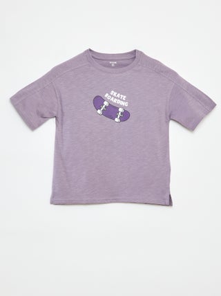 T-shirt à manches courtes avec imprimé