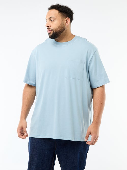 T-shirt à manches courtes avec poche poitrine - Kiabi