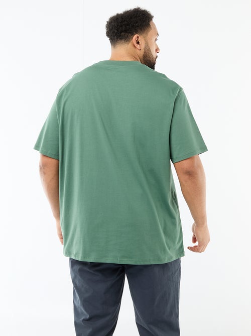 T-shirt à manches courtes avec poche poitrine - Kiabi