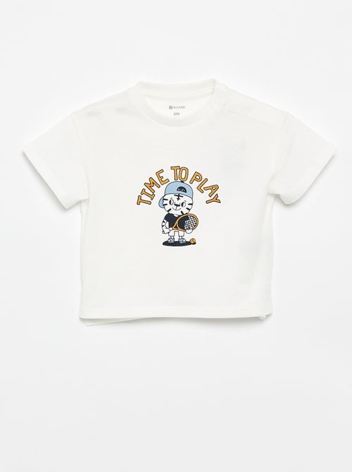 T-shirt à manches courtes - Kiabi