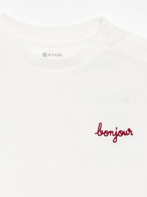 T-shirt à manches courtes - Kiabi
