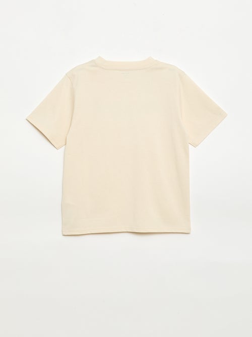 T-shirt à manches courtes brodé - Kiabi