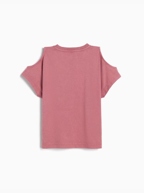 T-shirt à manches courtes découpées, MO Fashion - Kiabi T-shirt à manches courtes découpées, MO Fashion - Kiabi