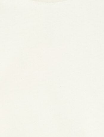 T-shirt à manches courtes en broderies anglaises