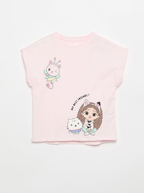 T-shirt à manches courtes 'Gabby et la maison magique' - Kiabi