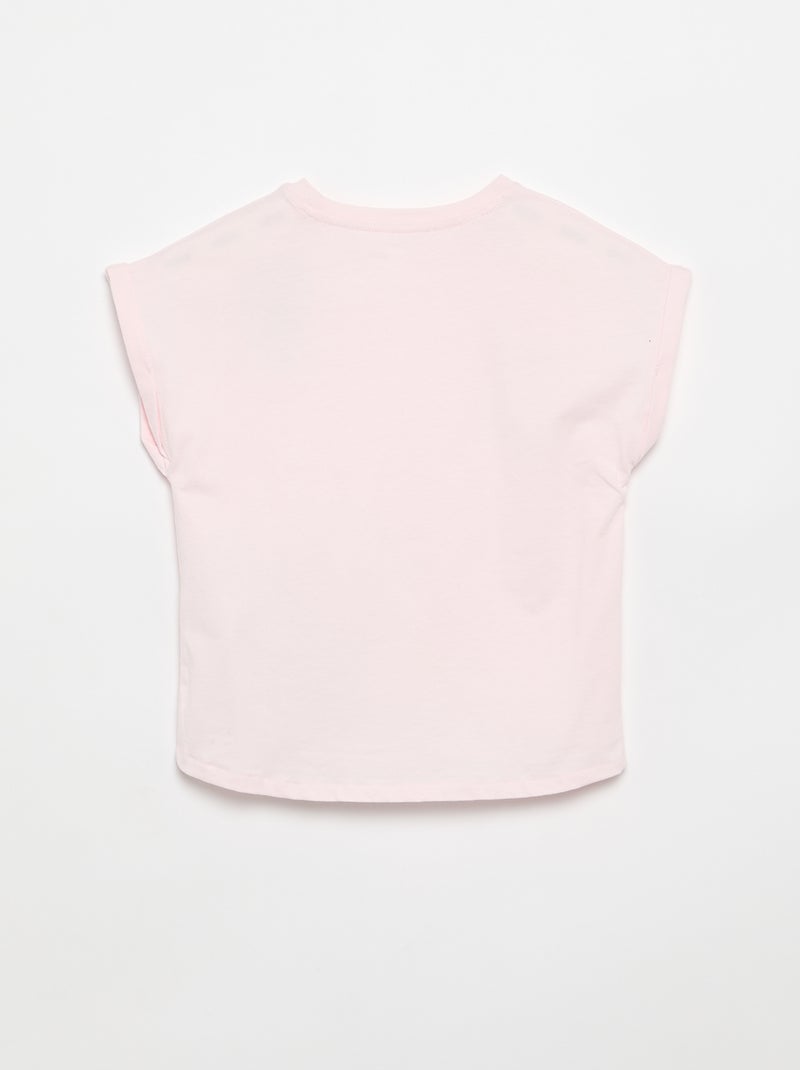 T-shirt à manches courtes 'Gabby et la maison magique' Rose - Kiabi