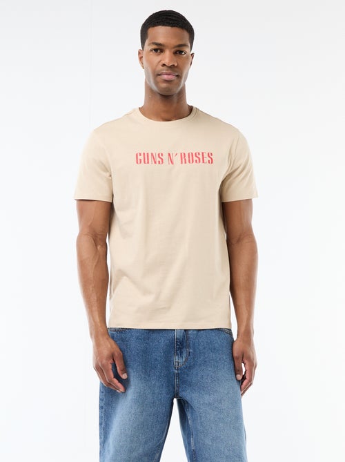 T-shirt à manches courtes 'Guns N' Roses' - Kiabi T-shirt à manches courtes 'Guns N' Roses' - Kiabi