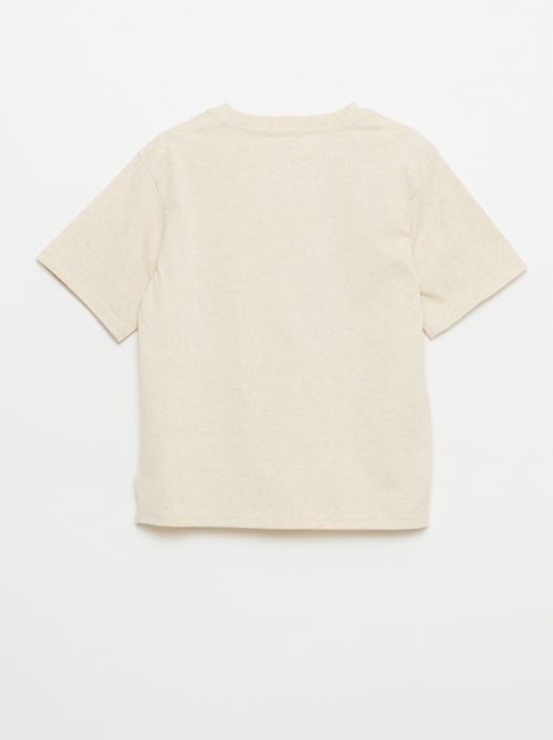 T-shirt à manches courtes imprimé - Kiabi
