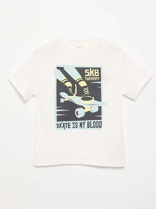 T-shirt à manches courtes imprimé - Kiabi T-shirt à manches courtes imprimé - Kiabi