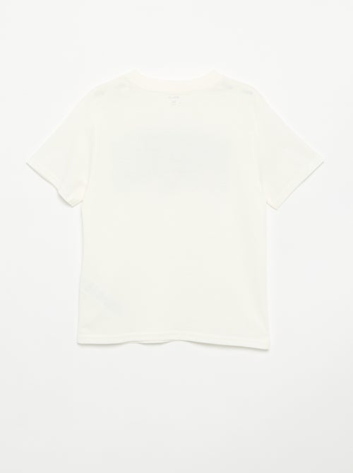 T-shirt à manches courtes imprimé - Kiabi