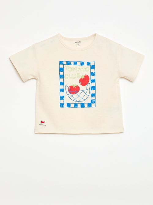 T-shirt à manches courtes imprimé - Kiabi