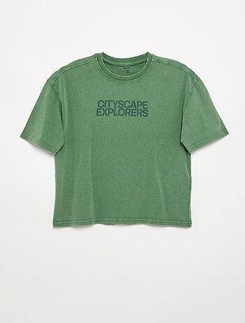 T-shirt à manches courtes imprimé