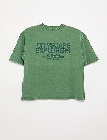 T-shirt à manches courtes imprimé