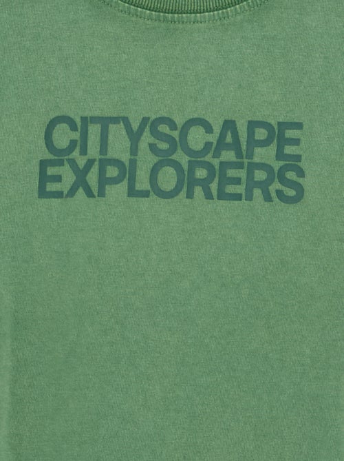 T-shirt à manches courtes imprimé - Kiabi