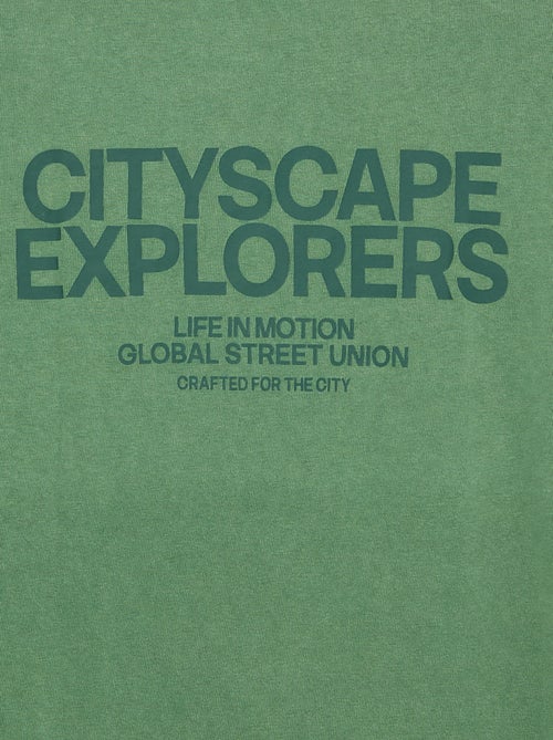 T-shirt à manches courtes imprimé - Kiabi