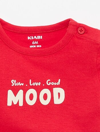 T-shirt à manches courtes imprimé