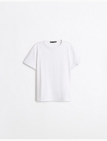T-shirt à manches courtes interlocks, mo fashion