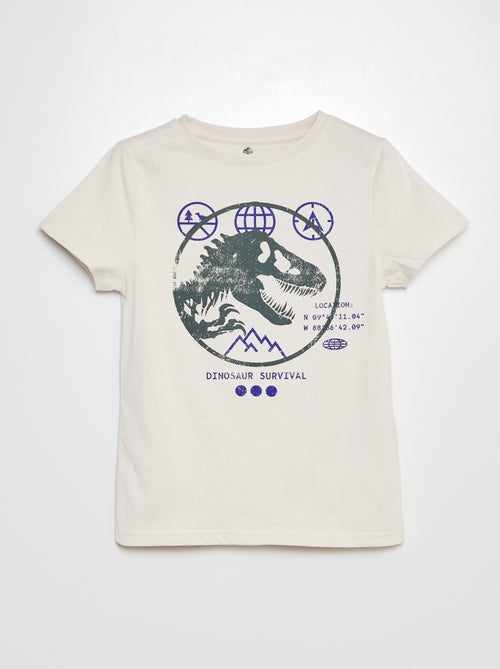 T-shirt à manches courtes 'Jurassic World' - Kiabi