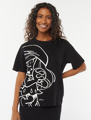 T-shirt à manches courtes 'Les Schtroumpf'