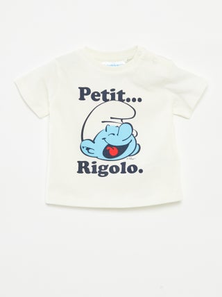 T-shirt à manches courtes 'Les Schtroumpfs'