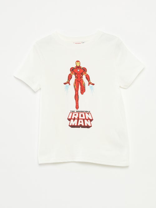T-shirt à manches courtes 'Marvel' - Kiabi