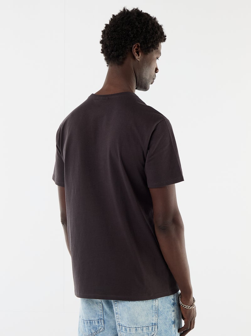 T-shirt à manches courtes 'Metallica' Noir - Kiabi