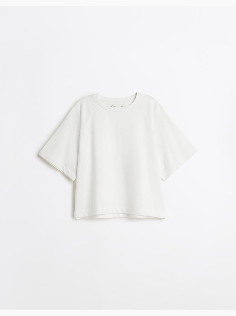 T-shirt à manches courtes, mo fashion Beige - Kiabi