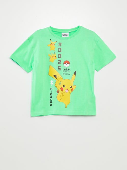 T-shirt à manches courtes 'Pokémon' - Kiabi