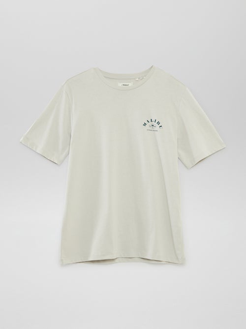 T-shirt à manches courtes 'Produkt' - Kiabi