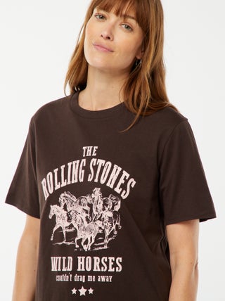 T-shirt à manches courtes 'Rolling Stones'