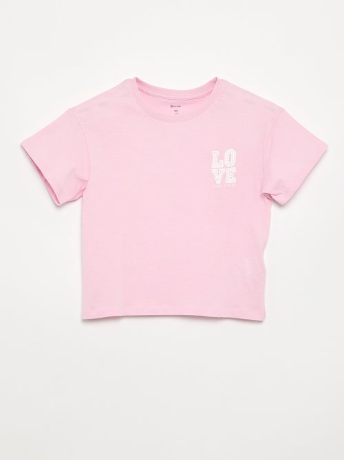 T-shirt à manches courtes - Kiabi T-shirt à manches courtes - Kiabi