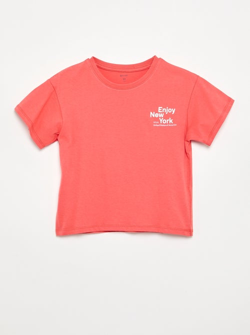 T-shirt à manches courtes - Kiabi T-shirt à manches courtes - Kiabi