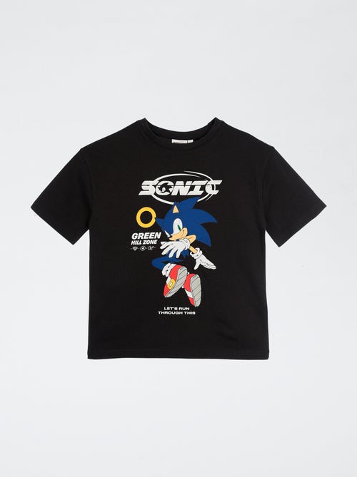 T-shirt à manches courtes 'Sonic' - Kiabi
