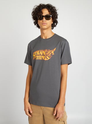 T-shirt à manches courtes 'Strager Things'