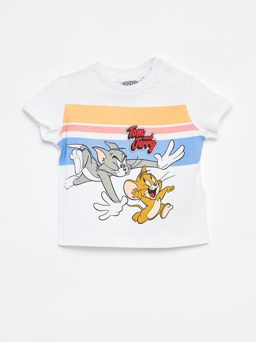 T-shirt à manches courtes 'Tom & Jerry' - Kiabi