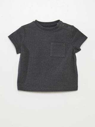 T-shirt à manches courtes uni