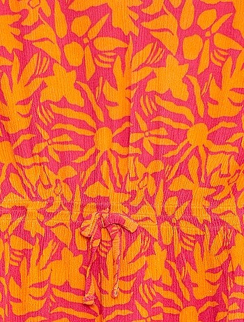 T-shirt à manches courtes volantées