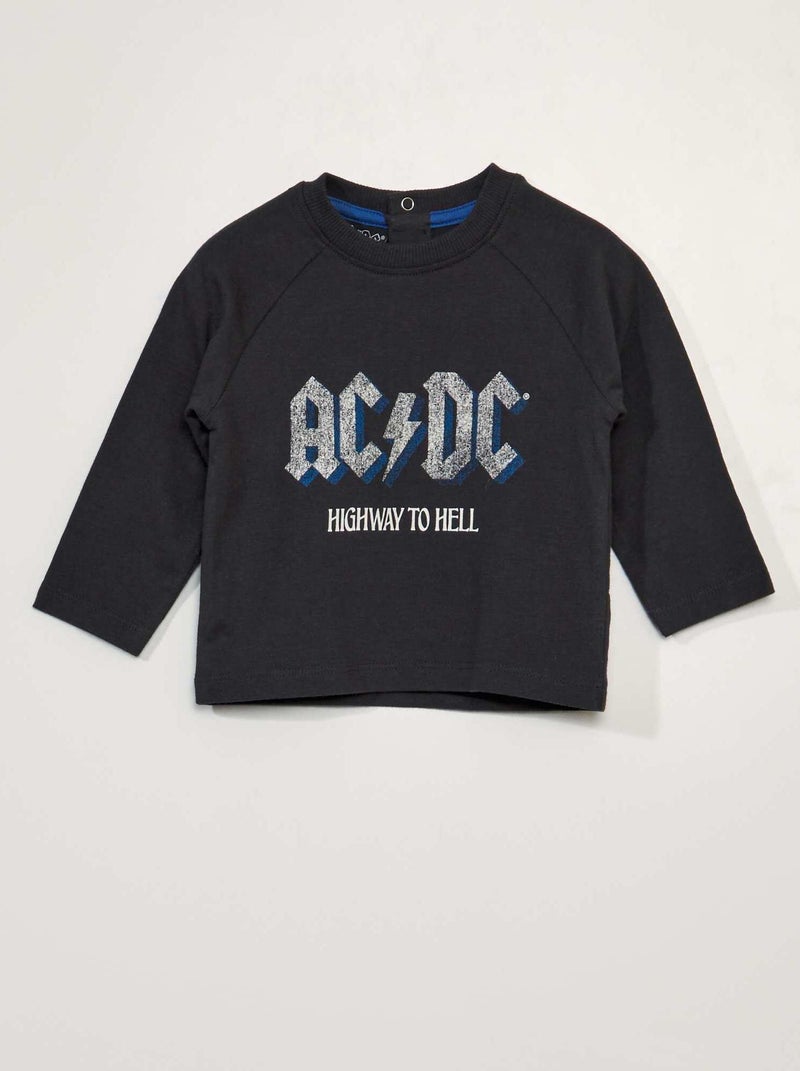 T-shirt à manches longues 'AC/DC' ACDC - Kiabi