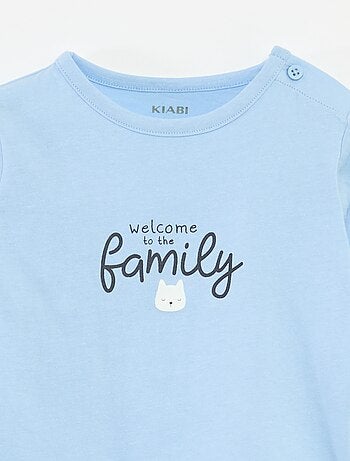 T-shirt à manches longues avec animation