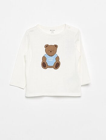T-shirt à manches longues avec animation