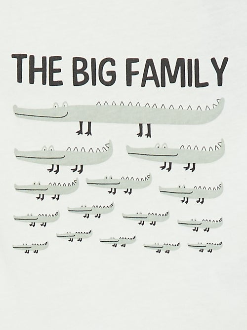 T-shirt à manches longues avec animation - Kiabi