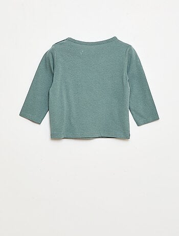 T-shirt à manches longues avec animation