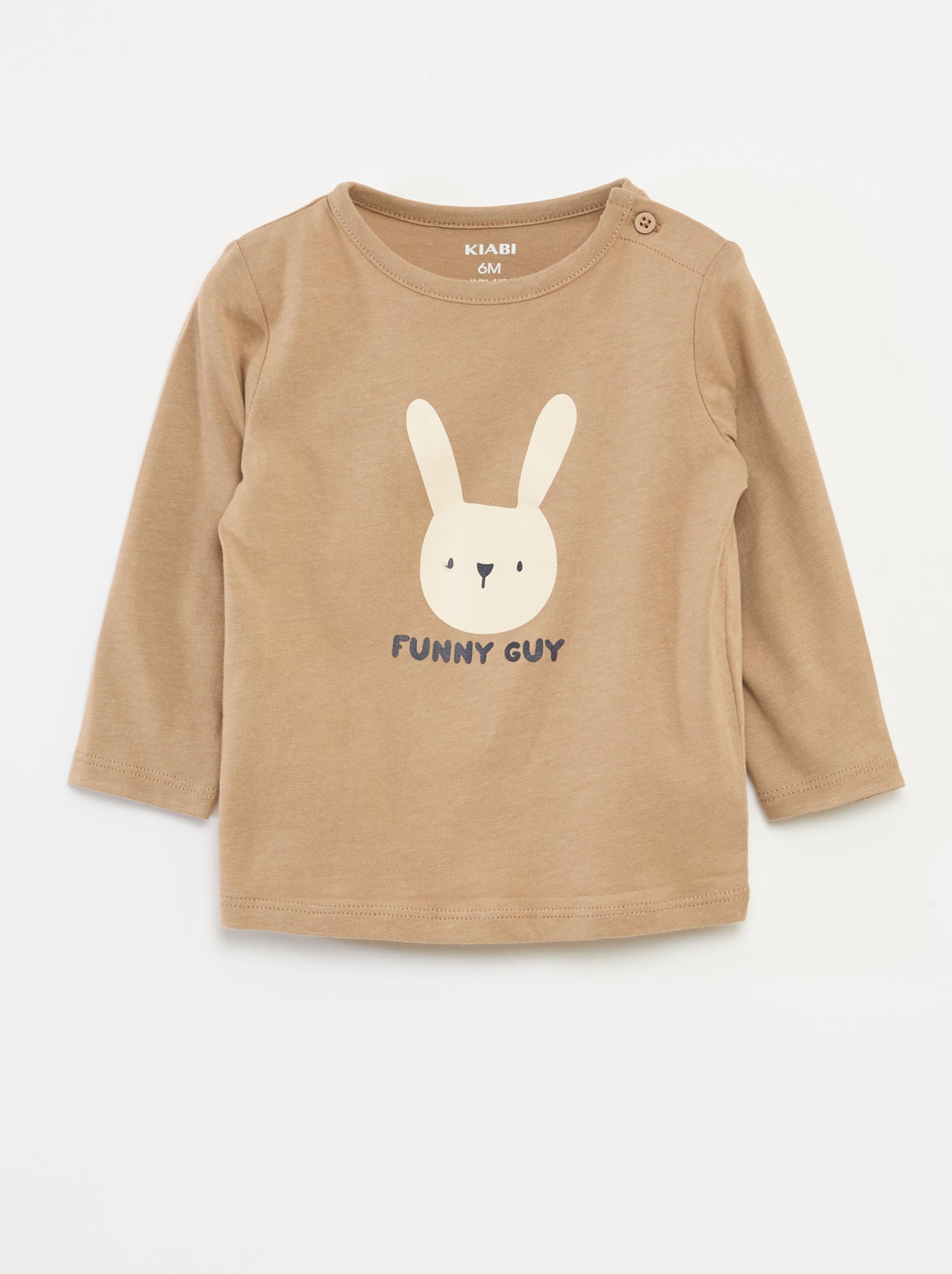 T-shirt à manches longues avec animation