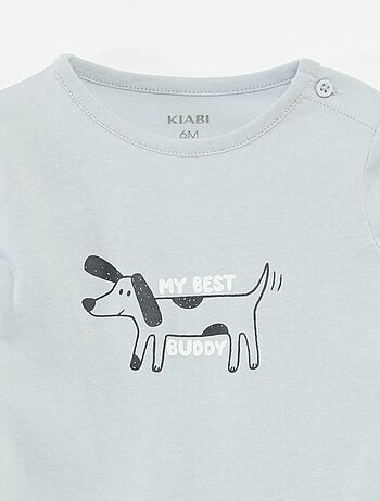 T-shirt à manches longues avec animation