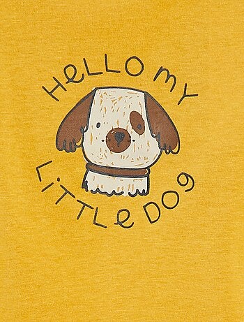 T-shirt à manches longues avec animation